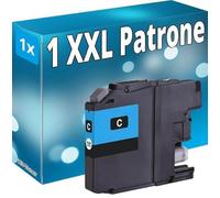 Inkadoo Cartouches d'encre compatibles avec Brother LC-424C Cyan DCP-J1200W