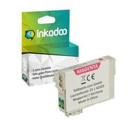 Inkadoo Cartouches d'encre compatibles avec Epson C13T08944011 / T0894 Cartouche d'encre Stylus SX 210 110 415 405 205 Magenta