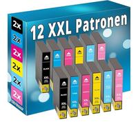 Inkadoo Cartouches d'encre compatibles avec Epson Stylus Photo R200 R220 R300 R320 R340 RX500 RX600 RX620