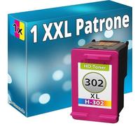 Inkadoo Cartouches d'encre compatibles avec HP 302 XL OfficeJet 3830 3831 3832 3833 3834 3835 4650