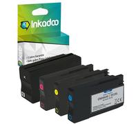 Inkadoo Cartouches d'encre compatibles avec HP OfficeJet Pro 8600