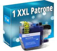 Inkadoo Cartouches d'encre LC-3217-C compatibles avec Brother MFC J5330DW J5335DW J5730DW J5930DW