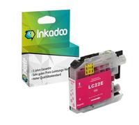 Inkadoo Encre compatible avec Brother LC-22EMFC-J 5920 DW