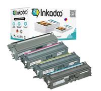 Inkadoo Le toner compatible pour Brother TN-423 contient 4 cartouches de toner Multipack MFC-L 8900 Series HL-L 8260 DCP-L 8410 Series, environ 18 500 pages de toner, toners d'imprimante