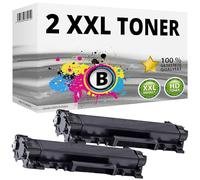 Inkadoo Lot de 2 toners compatibles avec Brother TN-2420 DCP-L2510D L2530DW L2550DN HL-L2370DN L2350DW