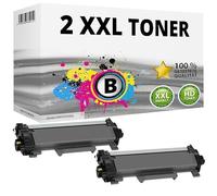 Inkadoo Lot de 2 toners compatibles avec Brother TN-2510 HL-L2400 DW DCP-L2620 DW MFC-L2860 DW
