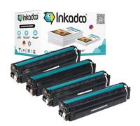 Inkadoo Lot de 4 cartouches de Toner compatibles avec HP CF530A/205A Color LaserJet Pro M 154 nw Color LaserJet Pro MFP M 180 n Color Laser