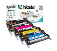 Inkadoo Lot de 4 Cartouches de Toner compatibles avec HP Q7560A/314A - Compatible avec Color Laserjet 3000 Color Laserjet 3000 N Color Laserjet 2700 - Environ 17 000 Pages