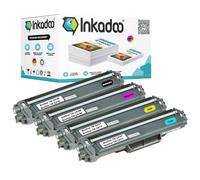 Inkadoo Lot de 4 cartouches de toner compatibles Brother TN243, TN247 CMYK, MFC L3750CDW, DCP-L3550CDW, MFC-L3750CDW, MFC-L3770CDW, MFC-L3710CW, MFC-L3730CDN, HL-L3230CDW, HL-L3210CW