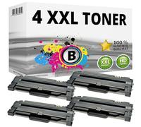 Inkadoo Lot de 4 cartouches de toner MLT-D1052L compatibles avec Samsung ML-1910 ML-1915 ML-2525V ML-2540R ML-2545