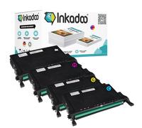 Inkadoo Lot de 4 Toners pour Samsung CLT-K6092S/ELS - Compatible avec CLP-775 N 770 ND 775 ND - Environ 28 000 Pages