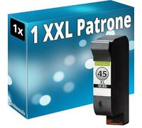 Inkadoo Recharge compatible avec HP 45 51645AE PhotoSmart P1000 P1100 1115 1215 1218 1315 2100 K60 K80