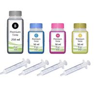 Inkadoo Recharge d'encre 400 ml compatible avec HP 336+342 OfficeJet 6300 6310 6315 C9362EE C9362EE