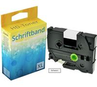 Inkadoo Ruban encreur compatible avec Brother P-Touch PT E100 1010 1230 H300 D200 H105 TZ-231