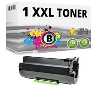 Inkadoo Toner compatible avec Lexmark MX310dn, MX410de, MX510de, MX511de, MX511dhe, MX511, MX611de