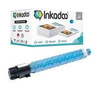 Inkadoo Toner compatible avec Ricoh 841596 / Type MP C 305 E Toner MP C 305 SP MP C 305 NRG - MP C 305 SPF MP C 305 SP Ricoh - Aficio MP Cyan