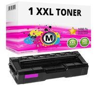 Inkadoo Toner compatible avec Ricoh Aficio SP C250 sf DN C260 DNw C261 SFNw 407545 Magenta