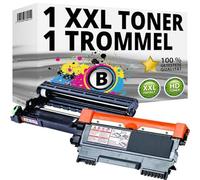 Inkadoo Toner et tambour compatibles avec Brother DCP-7055w 7057 HL-2130 2135w FAX 2840 2845 2940