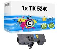 Inkadoo Toner TK-5240C compatible avec Kyocera Ecosys M5526cdn M5526cdw P5026cdn P5026cdw