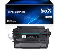 inkalfa Compatible pour HP 55X 55A CE255X CE255A Toner Laserjet Enterprise P3015 P3015DN P3015D Pro 500 MFP M521DN M521DW M525 M525F M525DN M525C P3015X (Noir, Pack de 1)