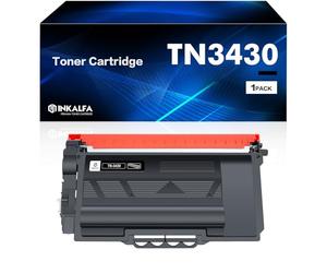inkalfa TN3430 Cartouche de Toner Compatible pour Brother TN-3430 TN3480 TN-3480 TN 3430 3480 HL-L5100DN MFC-L5700DW HL-L5200DW HL-L6400DW DCP-L5500DN DCP-L5650DN MFC-L6800DW (Noir, Pack de 1)