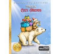 Inkalia Tracing: Cozy Friends Christmas Edition. A Festive Corner Reverse Coloring Book: A Premium Ink Tracing Coloring Book for All Ages | Cozy, ... Holiday Art to Enjoy with Just One Black Pen