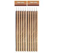 Inkanat Lot de 10 bâtons d'encens épais de Palo Santo Lot de 10 bâtonnets d'encens spirituels de nettoyage longue durée