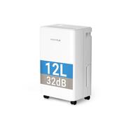 INKBIRDPLUS Deshumidificateur d air 12L/Jour avec 3 Modes, Déshumidificateur Maison Portable Minuterie 24H, Fonction Verrouillage Enfant pour Salle de Bain,Chambre,Armoire,Bureau