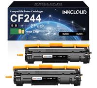 inkcloud 44A Cartouche de toner compatible pour HP 44A Laserjet Pro M15a M15w 2 Noir