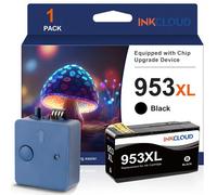 inkcloud 953XL Cartouches d'encre de remplacement pour HP 8720 7740 8715 1 Noir