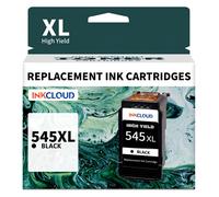 inkcloud PG-545XL/CL-546XL Remplacement pour Canon TS3450 TS3350 TR4550 1 Noir