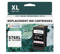 inkcloud PG-575XL/CL-576XL Cartouche de remplacement pour Canon TS3550i TR4750i 1 Couleur