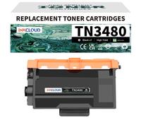 inkcloud TN 3480 Cartouche de toner de remplacement pour Brother TN3480 TN3430 1 Noir