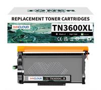 inkcloud TN-3600XL Toner avec puce pour Brother L5210DN L5710DW L5710DN L6710D 1 Noir