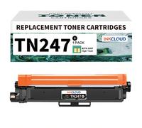 inkcloud TN247 Toner compatible pour Brother TN-243CMYK DCP-L3550CDW MFC-L3750CDW 1 Noir