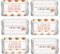 Inkdotpot Lot De 90, Emballages De Bonbons Pour Baby Shower, Mini Emballages De Miniatures De Barre De Chocolat Autocollants D'Étiquette De Barre De Chocolat Pour Décor De Douche De Bébé Garçon