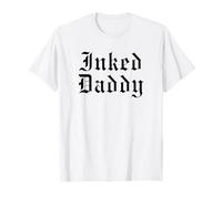 Inked Daddy Tattooed Father Gothic Polices T-Shirt