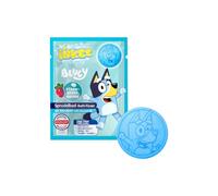 INKEE Bluey Bombe de bain pour enfants, 20 g | Bombe de bain effervescente à l'huile d'amande douce - 1 parmis 4 motifs : Bluey, Bingo, Socks ou Muffin