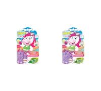 INKEE Bubble Bath Unicorn - Bain moussant pour enfants Licorne, Liquide pour mousse de bain VIOLET avec extrait de calendula & arôme de thé glacé au raisin, 40g (Lot de 2)
