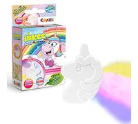 INKEE FOAMY UNICORN - Bombe de Bain Enfant en forme de LICORNE Boule de Bain Effervescente Rose, Jaune et Violet - testée dermalogiquement