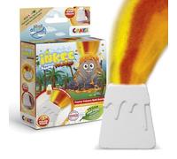 INKEE FOAMY VOLCANO - Bombe de Bain Enfant en forme de Volcan, Boule de bain Enfant Parfum Cola, à l'huile de Macadamia, testée dermatologiquement