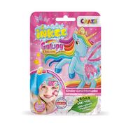 INKEE Masque visage enfants GALUPY UNICORN | Masque de beauté en tissu à l'arôme de chewing-gum fruité, extraits de calendula et de camomille - Masque hydratant visage pour filles à partir de 6 ans
