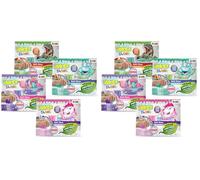 INKEE Mini Slime de Bain | Poudre de bain Slime pour Bain Enfant, 20g de poudre Slime Enfant avec vitamine E - Bain gluant coloré & parfumé (Lot de 2)