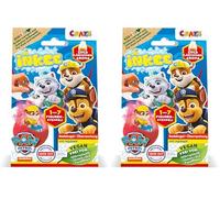 INKEE PAT PATROUILLE | Bombe de bain enfant PAT PATROUILLE Boule de bain avec jouet Pat patrouille à l'intérieur, à l'huile d'amande douce, testé dermatologiquement (Lot de 2)