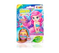 INKEE Rainbow Mermaid Masque visage enfant, masque de beauté pour le visage, Soin Hydratant calendula & camomille, Skincare enfant et ado