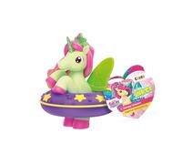 INKEE Toys Galupy Licorne de Bain Magique - Jouet de Bain Bébé Arroseur avec Ailes Thermoréactives - Licorne Squishy - Jouets Bain Enfant
