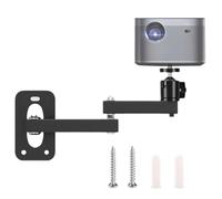 inkihuit Support mural universel pour projecteur, support de plafond en métal, réglable à 360 °, pour projecteur, appareils de surveillance, 1 kit