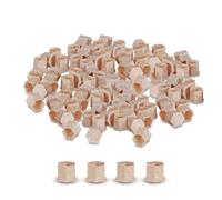 INKin 200 Pcs Tattoo Ink Cups de Tatouage Biodégradables 10 mm - Petits Cups pour Encre Tatouage Professionnel, Compatibles avec Machine a Tatouer et Aiguille Tatouage- Accessoires Jetables