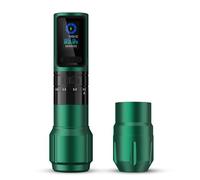 INKin Machine a Tatouer Sans Fil, Machine Tatouage avec Course Réglable 2,0-4,5 mm et Écran Numérique OLED, Inferno Kit Tatouage avec 1600mAh Batterie un 40mm et 36mm Grande Poignée pour Tatoueur