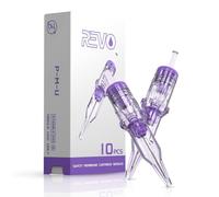INKin REVO Aiguille Tatouage 3RS 10 Pièces, Cartouche Tatouage #08 Round Shader 0,25mm Maquillage Permanent SMP, Stérilisée Professionnelle Microblading Aiguilles Tatouage pour Machine a Tatouer